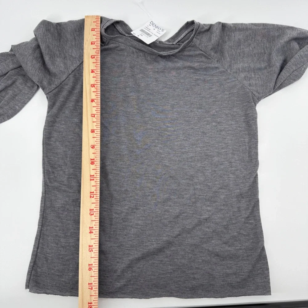 Girls Small Gray Cozy Long Sleeve Thumb‎ Hole Top NWT Soft Stretch Casual Tee